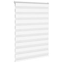vidaXL zebrafüggönnyel fehér szövetszélesség 90,9 cm poliészter