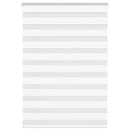 vidaXL zebrafüggönnyel fehér szövetszélesség 95,9 cm poliészter