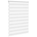 vidaXL zebrafüggönnyel fehér szövetszélesség 95,9 cm poliészter