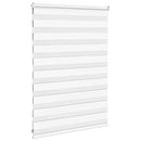 vidaXL zebrafüggönnyel fehér szövetszélesség 95,9 cm poliészter