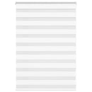 vidaXL zebrafüggönnyel fehér szövetszélesség 105,9 cm poliészter