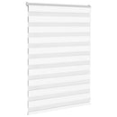 vidaXL zebrafüggönnyel fehér szövetszélesség 105,9 cm poliészter