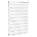 vidaXL zebrafüggönnyel fehér szövetszélesség 110,9 cm poliészter