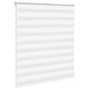 vidaXL zebrafüggönnyel fehér szövetszélesség 115,9 cm poliészter