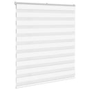 vidaXL zebrafüggönnyel fehér szövetszélesség 120,9 cm poliészter