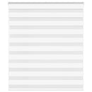 vidaXL zebrafüggönnyel fehér szövetszélesség 125,9 cm poliészter