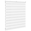 vidaXL zebrafüggönnyel fehér szövetszélesség 125,9 cm poliészter