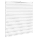 vidaXL zebrafüggönnyel fehér szövetszélesség 135,9 cm poliészter