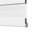 vidaXL zebrafüggönnyel fehér szövetszélesség 150,9 cm poliészter