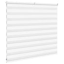 vidaXL zebrafüggönnyel fehér szövetszélesség 150,9 cm poliészter