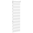 vidaXL zebrafüggönnyel fehér szövetszélesség 35,9 cm poliészter