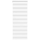 vidaXL zebrafüggönnyel fehér szövetszélesség 50,9 cm poliészter