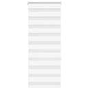 vidaXL zebrafüggönnyel fehér szövetszélesség 50,9 cm poliészter