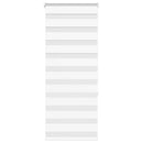 vidaXL zebrafüggönnyel fehér szövetszélesség 55,9 cm poliészter