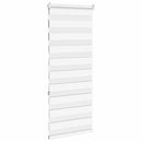 vidaXL zebrafüggönnyel fehér szövetszélesség 60,9 cm poliészter