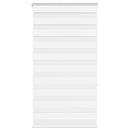 vidaXL zebrafüggönnyel fehér szövetszélesség 65,9 cm poliészter