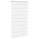 vidaXL zebrafüggönnyel fehér szövetszélesség 70,9 cm poliészter