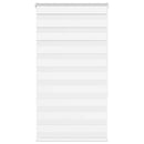 vidaXL zebrafüggönnyel fehér szövetszélesség 75,9 cm poliészter