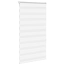 vidaXL zebrafüggönnyel fehér szövetszélesség 75,9 cm poliészter