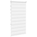 vidaXL zebrafüggönnyel fehér szövetszélesség 75,9 cm poliészter