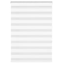 vidaXL zebrafüggönnyel fehér szövetszélesség 95,9 cm poliészter