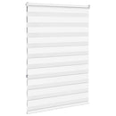 vidaXL zebrafüggönnyel fehér szövetszélesség 95,9 cm poliészter