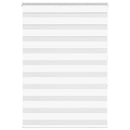 vidaXL zebrafüggönnyel fehér szövetszélesség 105,9 cm poliészter
