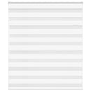 vidaXL zebrafüggönnyel fehér szövetszélesség 115,9 cm poliészter