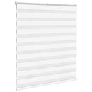 vidaXL zebrafüggönnyel fehér szövetszélesség 115,9 cm poliészter