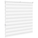vidaXL zebrafüggönnyel fehér szövetszélesség 135,9 cm poliészter