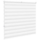 vidaXL zebrafüggönnyel fehér szövetszélesség 160,9 cm poliészter
