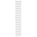 vidaXL zebrafüggönnyel fehér szövetszélesség 40,9 cm poliészter