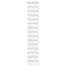vidaXL zebrafüggönnyel fehér szövetszélesség 45,9 cm poliészter