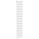 vidaXL zebrafüggönnyel fehér szövetszélesség 45,9 cm poliészter