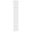 vidaXL zebrafüggönnyel fehér szövetszélesség 45,9 cm poliészter