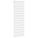 vidaXL zebrafüggönnyel fehér szövetszélesség 80,9 cm poliészter