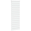 vidaXL zebrafüggönnyel fehér szövetszélesség 85,9 cm poliészter