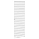 vidaXL zebrafüggönnyel fehér szövetszélesség 85,9 cm poliészter