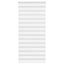 vidaXL zebrafüggönnyel fehér szövetszélesség 90,9 cm poliészter