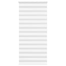 vidaXL zebrafüggönnyel fehér szövetszélesség 105,9 cm poliészter