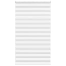 vidaXL zebrafüggönnyel fehér szövetszélesség 120,9 cm poliészter