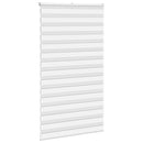 vidaXL zebrafüggönnyel fehér szövetszélesség 130,9 cm poliészter