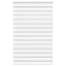 vidaXL zebrafüggönnyel fehér szövetszélesség 135,9 cm poliészter