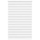 vidaXL zebrafüggönnyel fehér szövetszélesség 140,9 cm poliészter