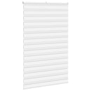 vidaXL zebrafüggönnyel fehér szövetszélesség 145,9 cm poliészter