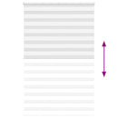 vidaXL zebrafüggönnyel fehér szövetszélesség 145,9 cm poliészter