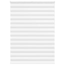 vidaXL zebrafüggönnyel fehér szövetszélesség 160,9 cm poliészter