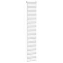 vidaXL zebrafüggönnyel fehér szövetszélesség 40,9 cm poliészter