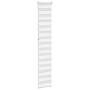vidaXL zebrafüggönnyel fehér szövetszélesség 40,9 cm poliészter