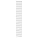 vidaXL zebrafüggönnyel fehér szövetszélesség 45,9 cm poliészter